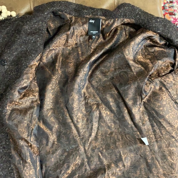 Day by Adam Brody Zurich size 16W (EU46) wool jacket - Picture 4 of 4